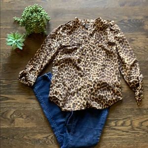 Leopard Print Top